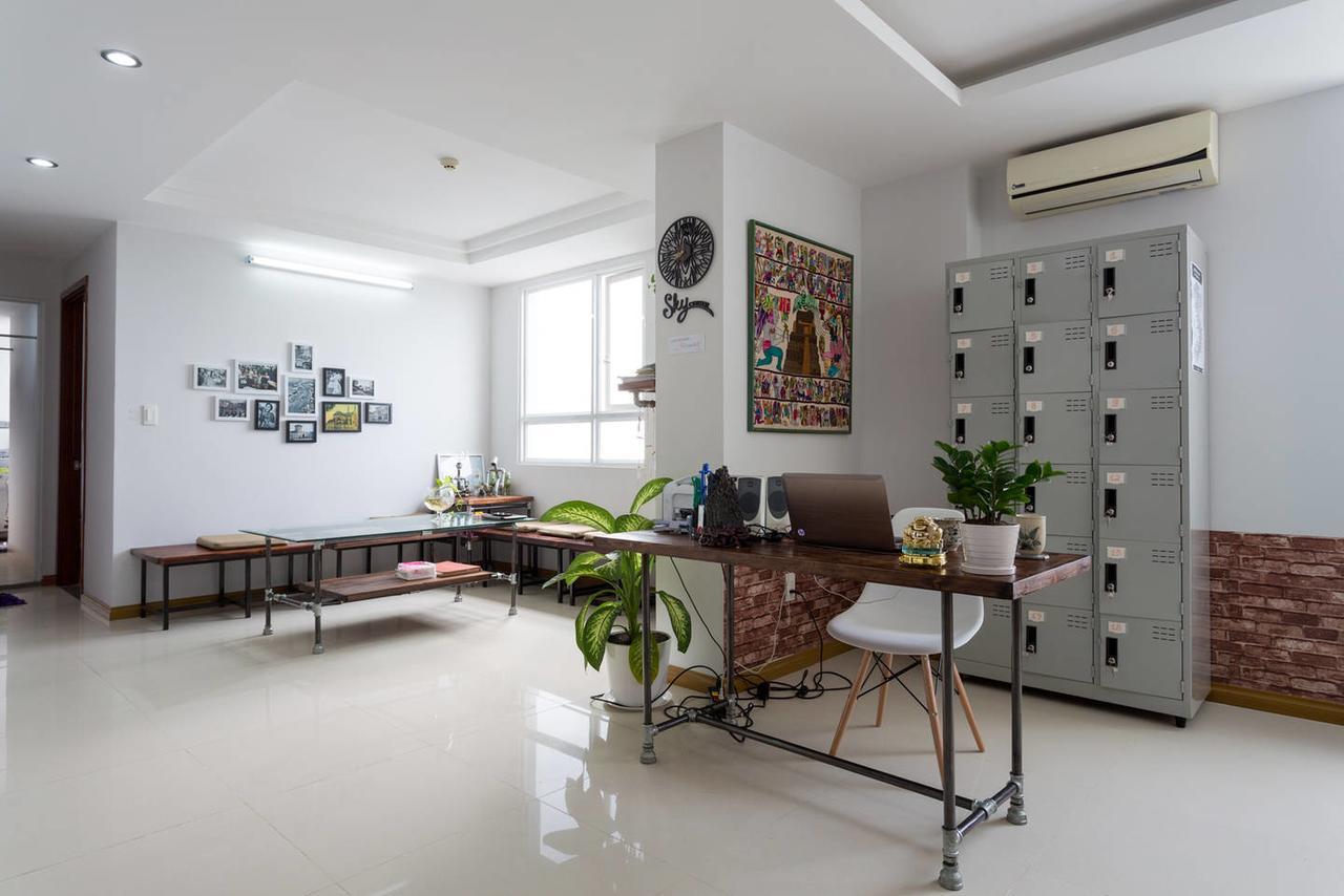 Sky Center Hostel Ho Si Minh-város Kültér fotó